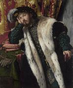 MORETTO da Brescia Portrait of Count Fortunato Martinengo Cesaresco Spain oil painting artist